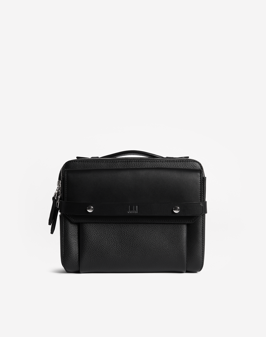 ASOS Cross Body Hard Case Box Bag in Black for Men