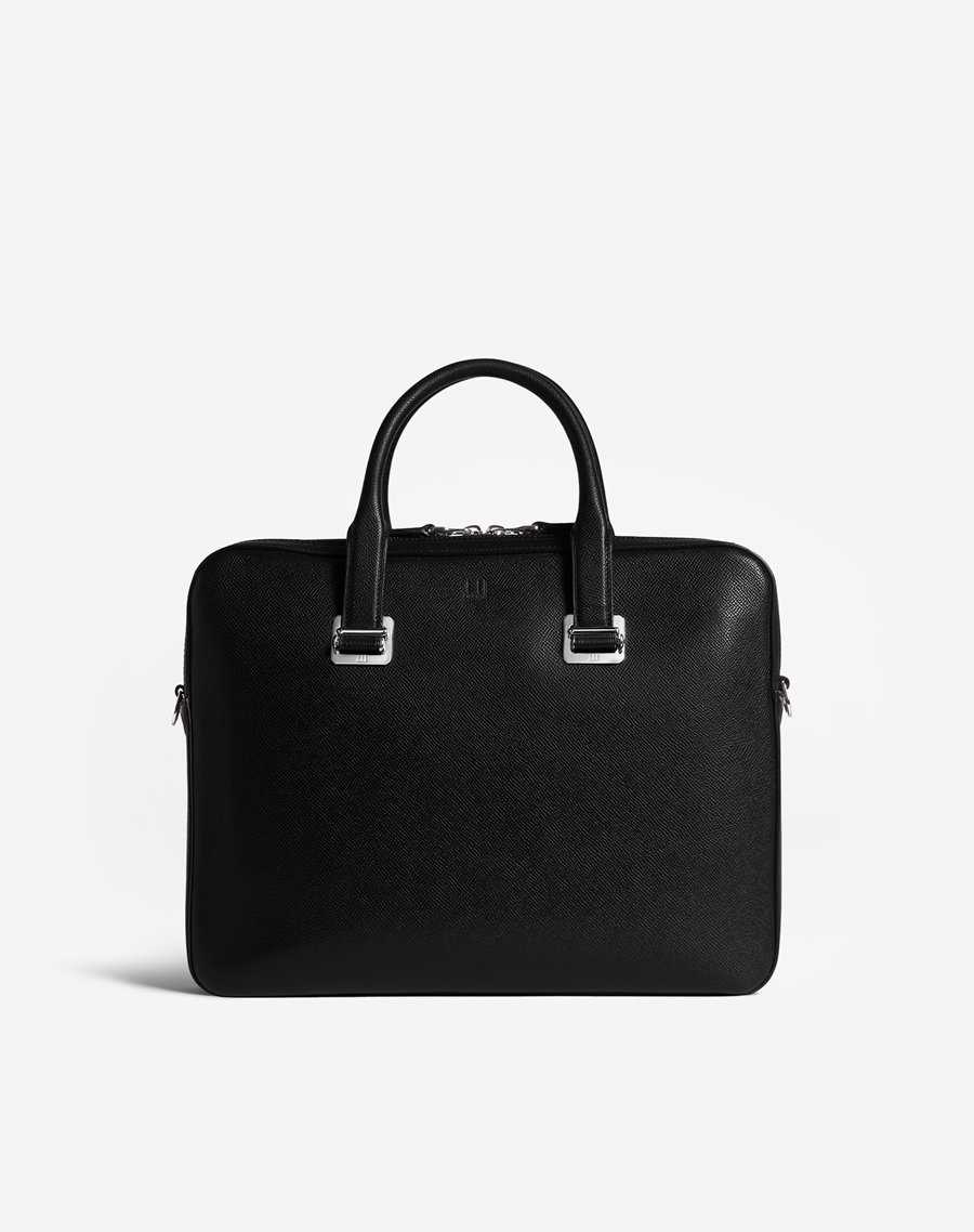 Men's Black Cadogan Double Document Case | dunhill US Online Store