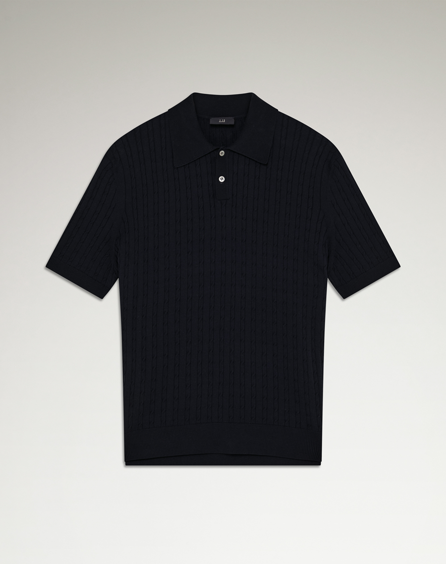 dunhill/ダンヒル ライトブルー チェックポロシャツ dunhill/ダンヒル ライトブルー チェックポロシャツ dunhill