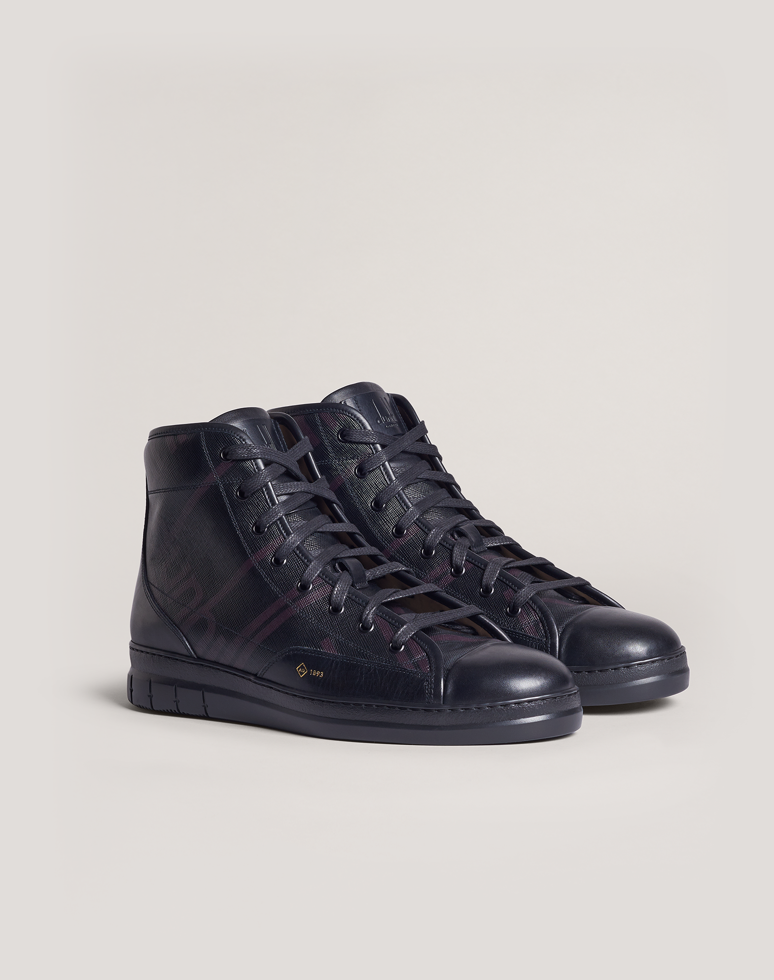 canvas high top shoes