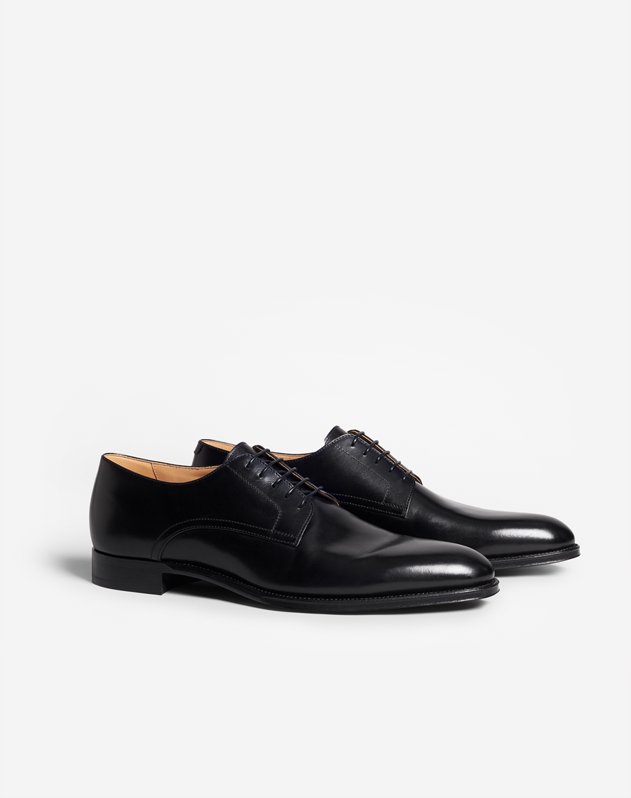 Men's Black Kensington Derby Shoes | dunhill US Online Store