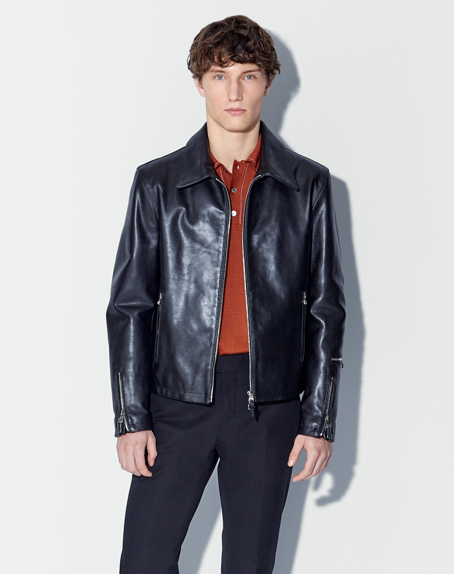 Men's Calfskin Biker Jacket | dunhill US Online Store