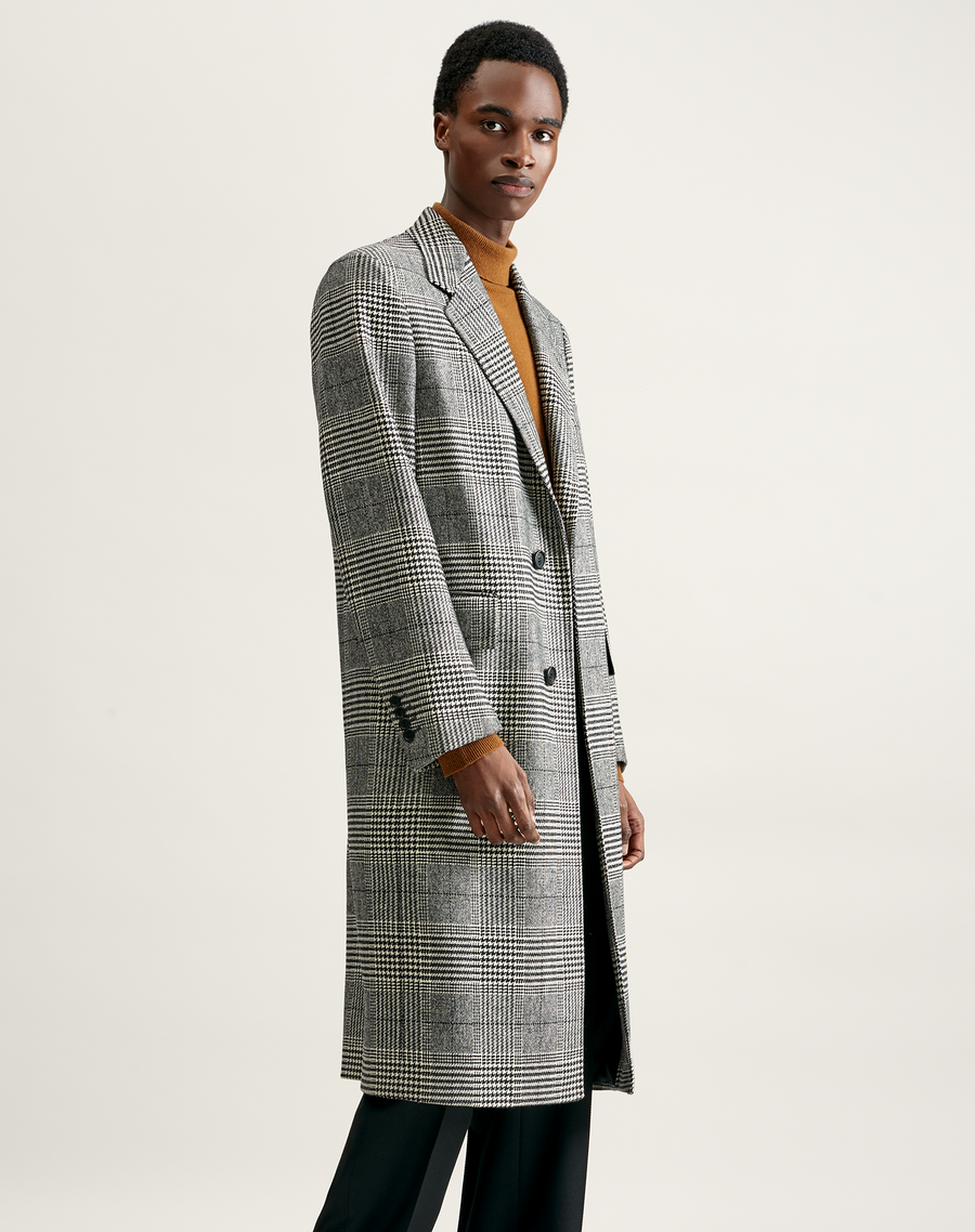 Men's Glen Check Top Coat | dunhill US Online Store