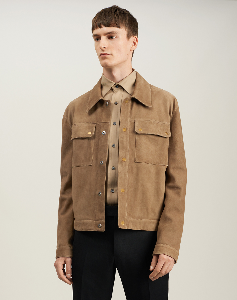 Men's Suede Western Jacket | dunhill LT