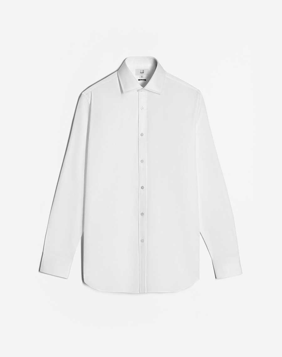 【dunhill】ダンヒル フォーマル ストライプコットンシャツ ポルトガル製