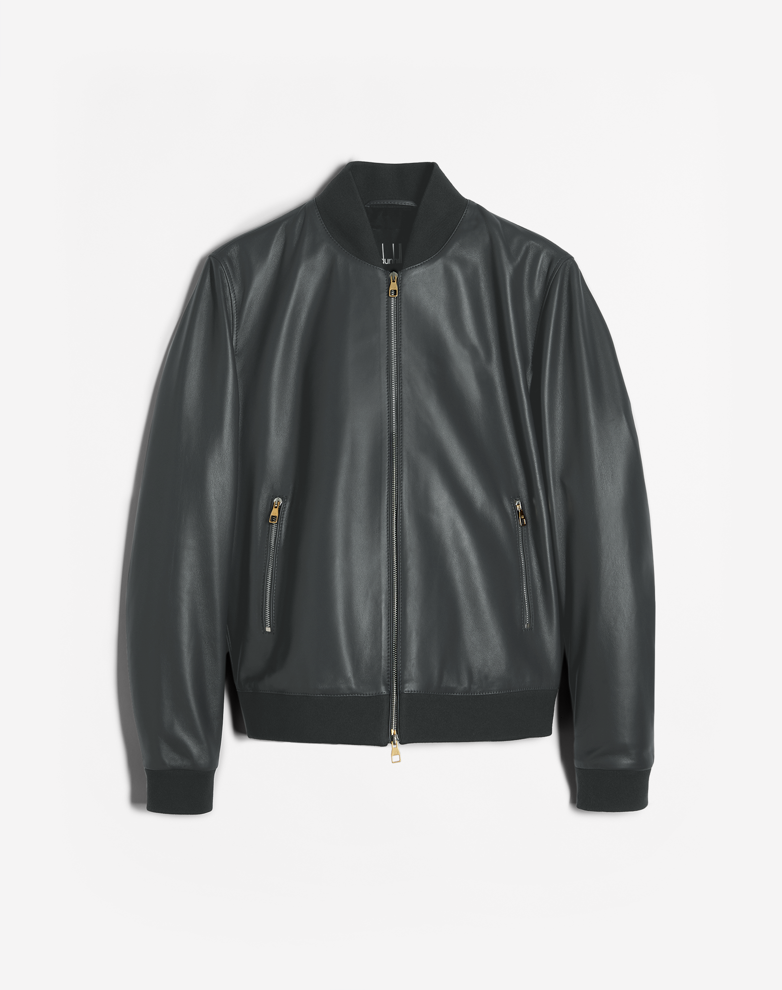 leather bomber jacket