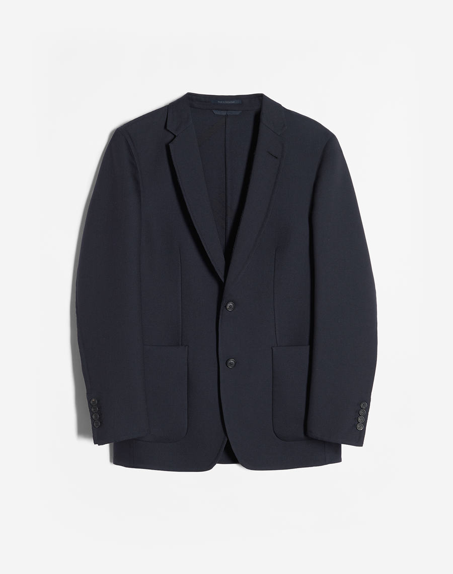 dunhill US | SIGNATURE DOUBLE FACED WOOL SILK MAYFAIR JACKET