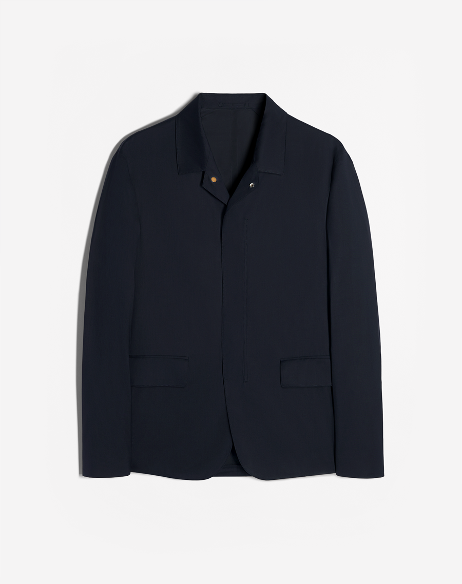ジャケット・アウター Granhiert dark brown wool silk serge Granhiert dark brown wool silk serge