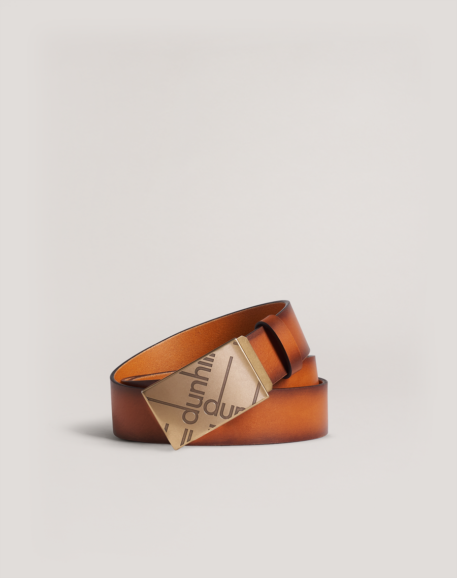 dunhill レザーベルト ブラック