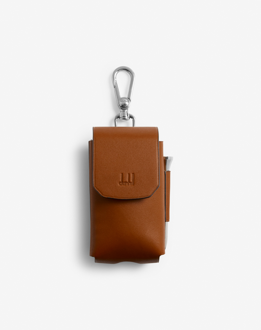 メンズ タン ダブルゴルフボール レザーケース | dunhill JP メンズ タン ダブルゴルフボール レザーケース | dunhill JP