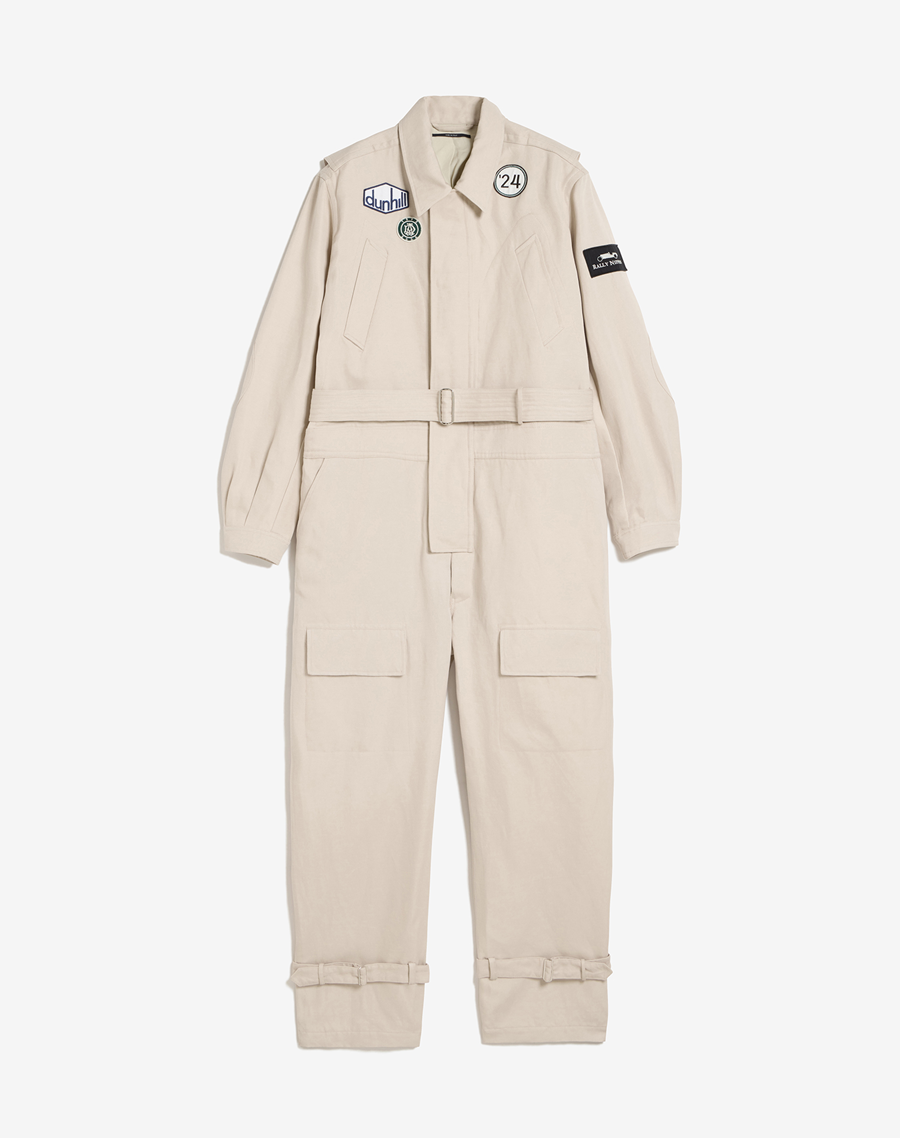 メンズ ストーン コットンリネン ジャンプスーツ | dunhill