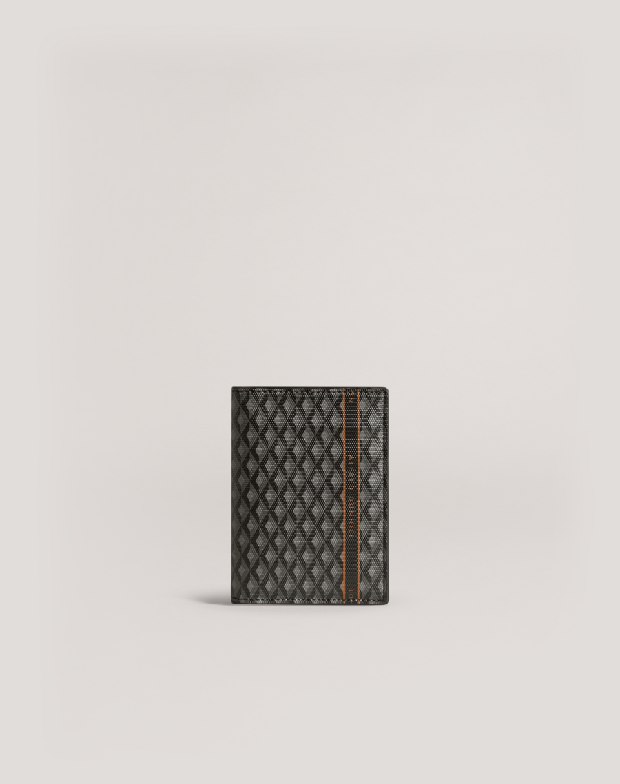 dunhill US | Engine Turn Luggage Canvas Business Card Case