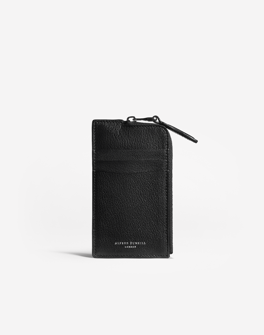 Men's Duke Fine Leather Zip Card Case | dunhill CH