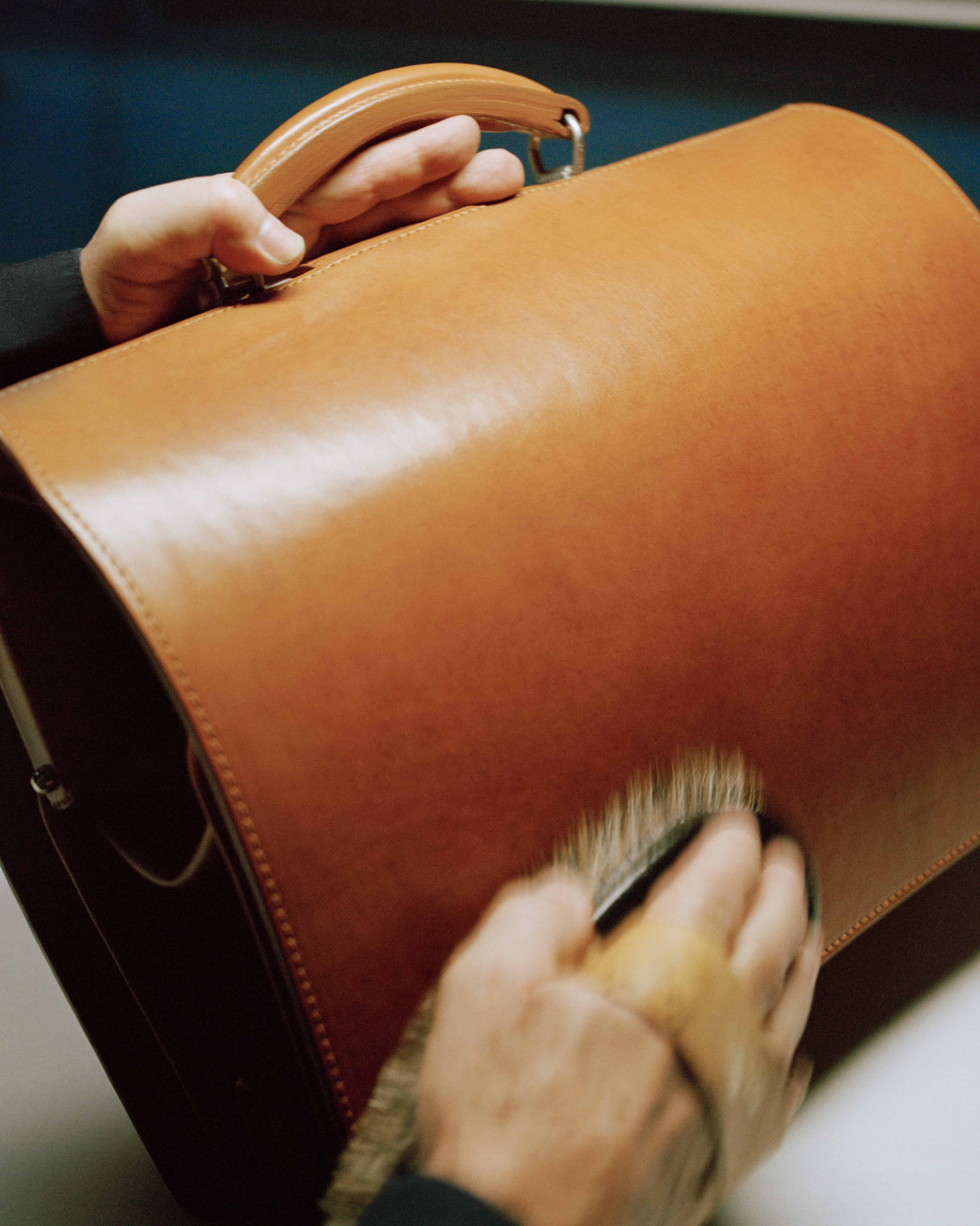 dunhill bespoke leather
