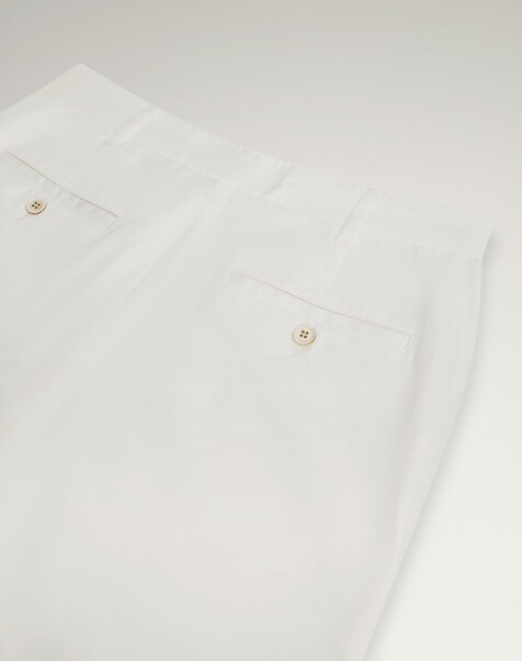 Cotton Gabardine Tailored Chinos