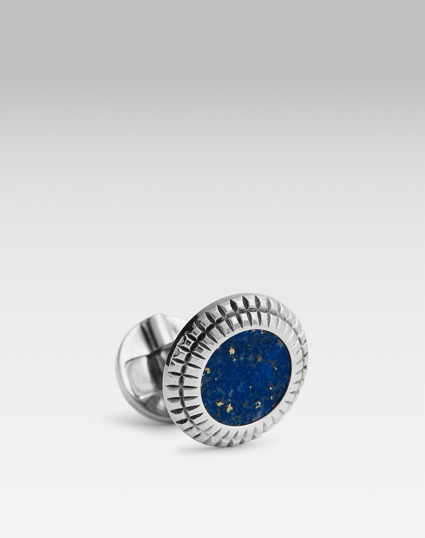 Hobnail Coin Sodalite Cufflinks - 3