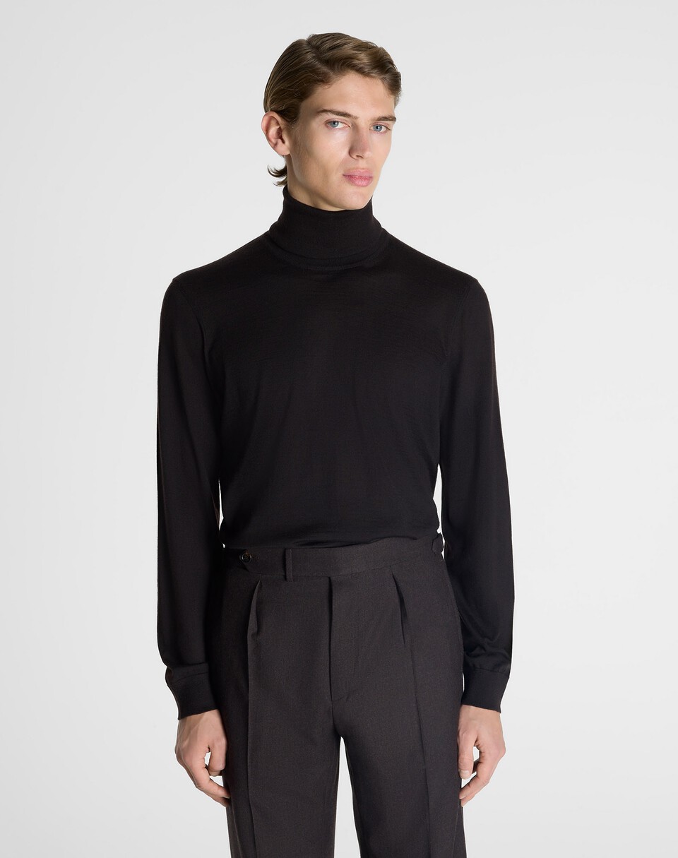dunhill スーパーファイン カシミア ロールネック セーター  - View 3