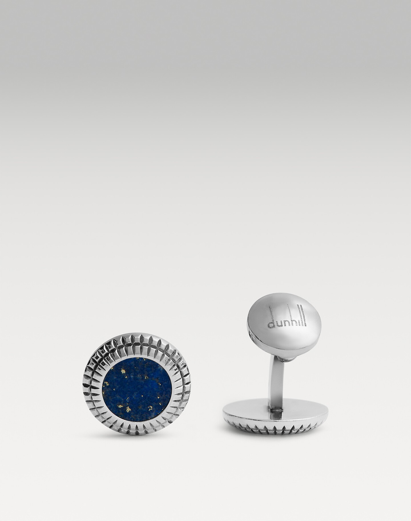 Hobnail Coin Sodalite Cufflinks - 1