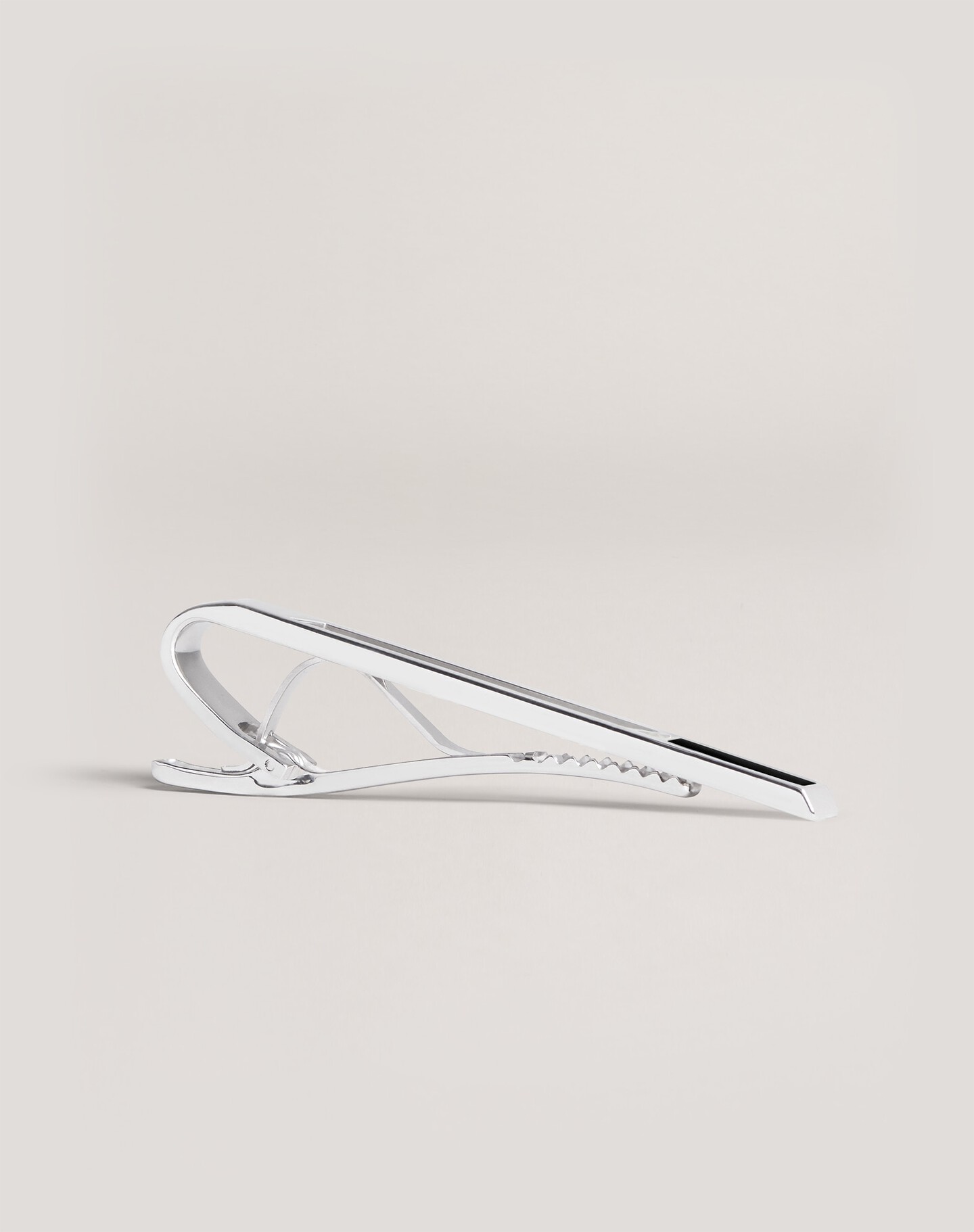 Onyx Cut Out Tie Bar - 2