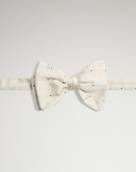 Silk Polka Dot Bow-Tie