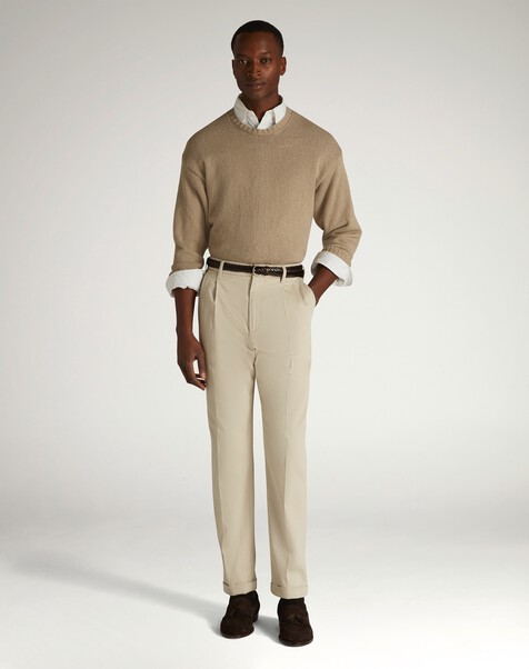 Cotton Crew Neck Jumper