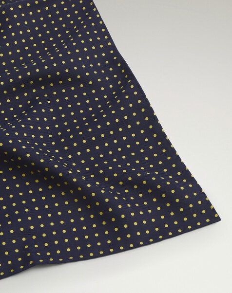 Screen Printed Polka Dot Pocket Square