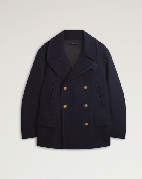Wool Peacoat, Navy Wool Peacoat