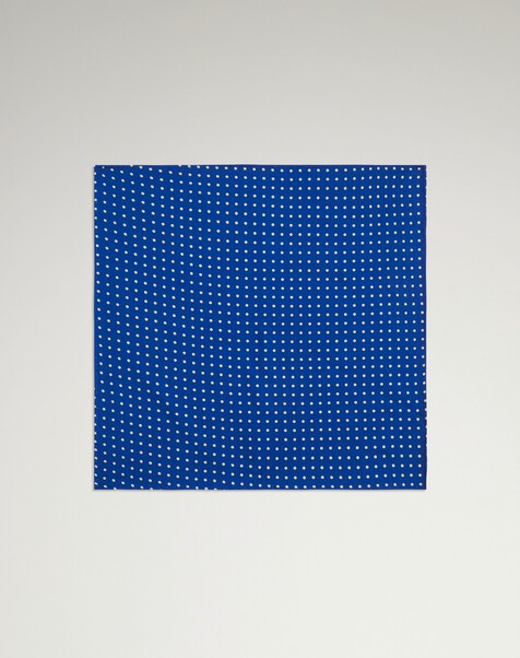 Screen Printed Polka Dot Pocket Square
