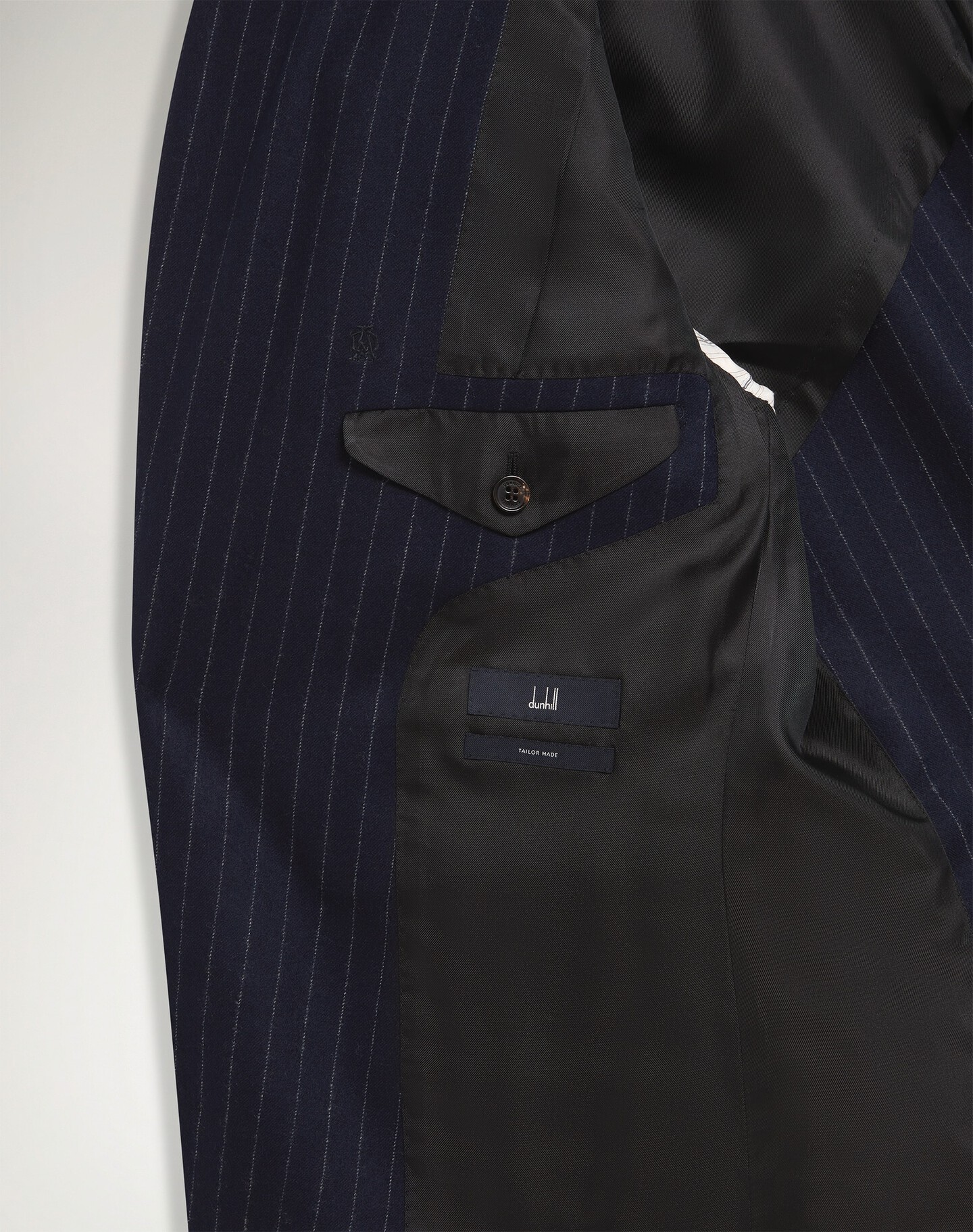 Merino Wool Chalkstripe Bourdon Single Breasted Jacket - 5