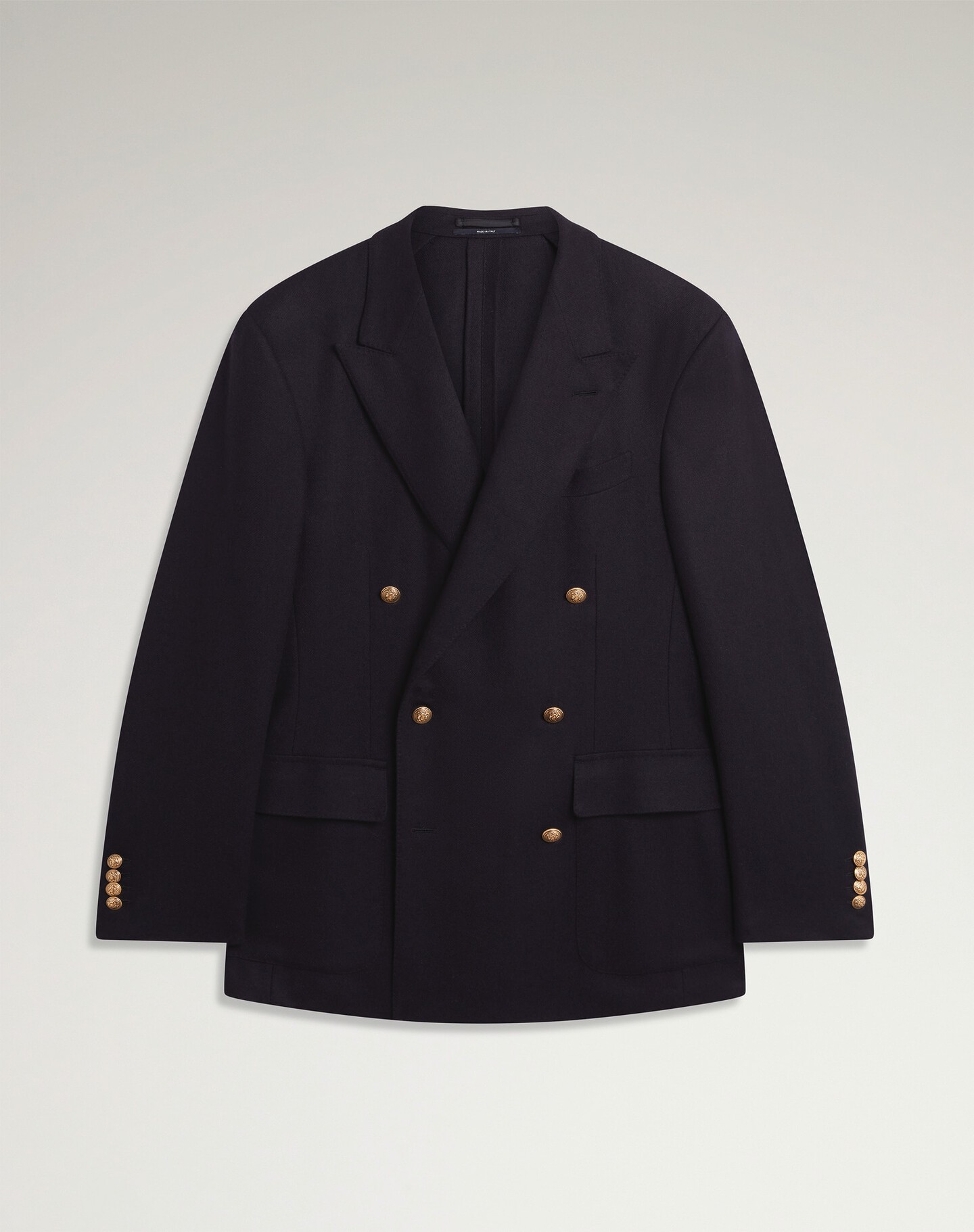 Abrigo deportivo Bourdon de cachemir con botonadura doble - 1