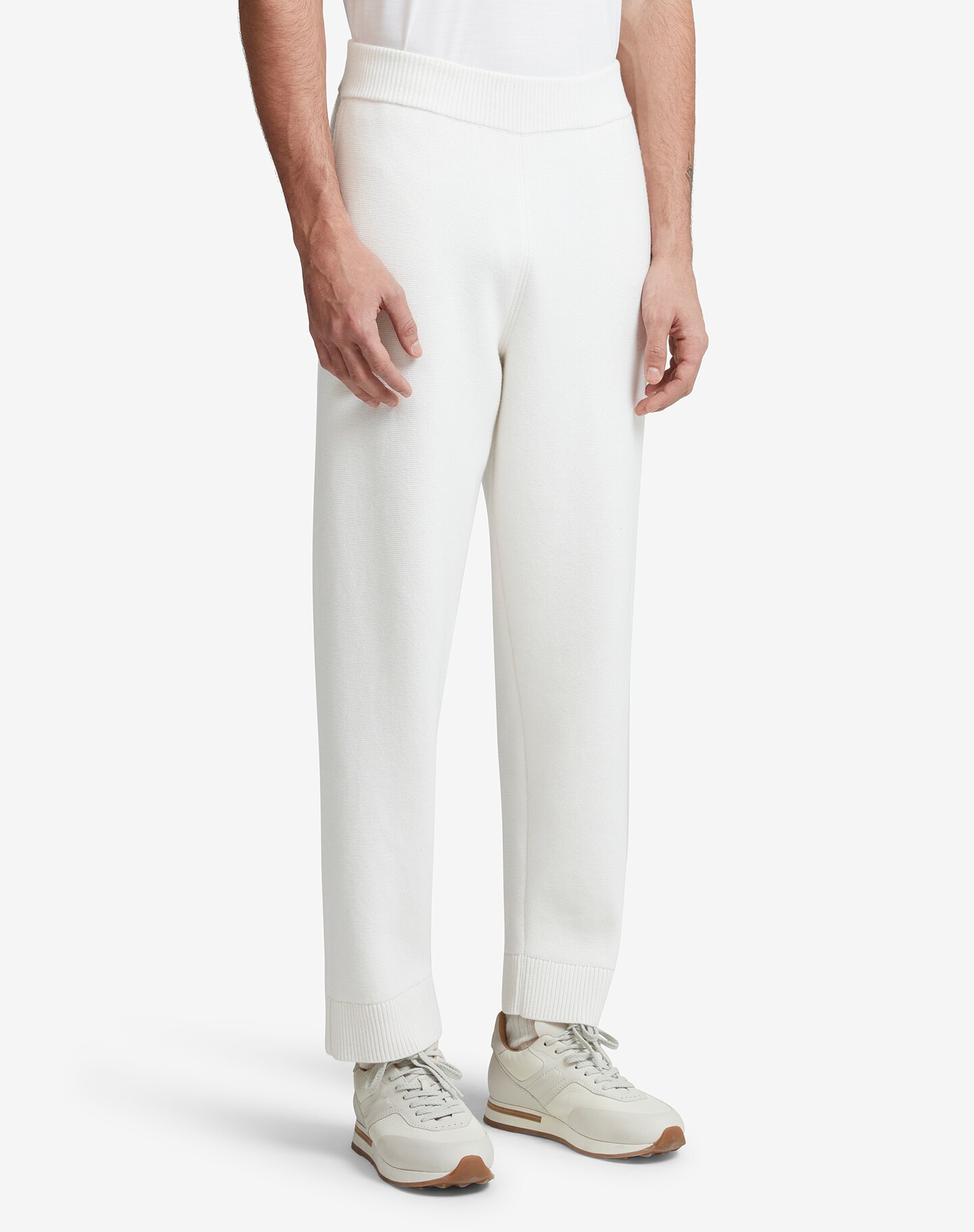 Athluxury Cotton Cashmere Track Pants - 4