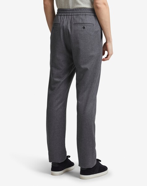 Wool Cashmere Flannel Joggers