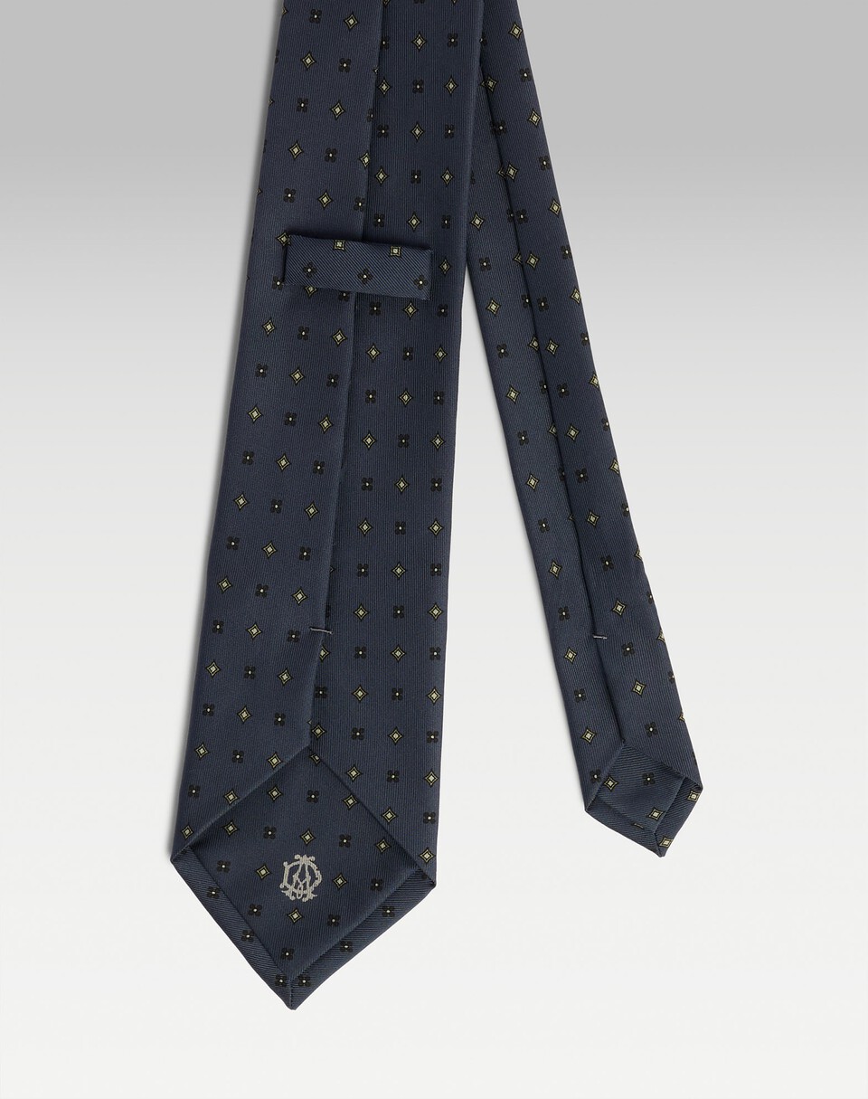 dunhill シルク フローラル ニーツ プリント ネクタイ  - View 2
