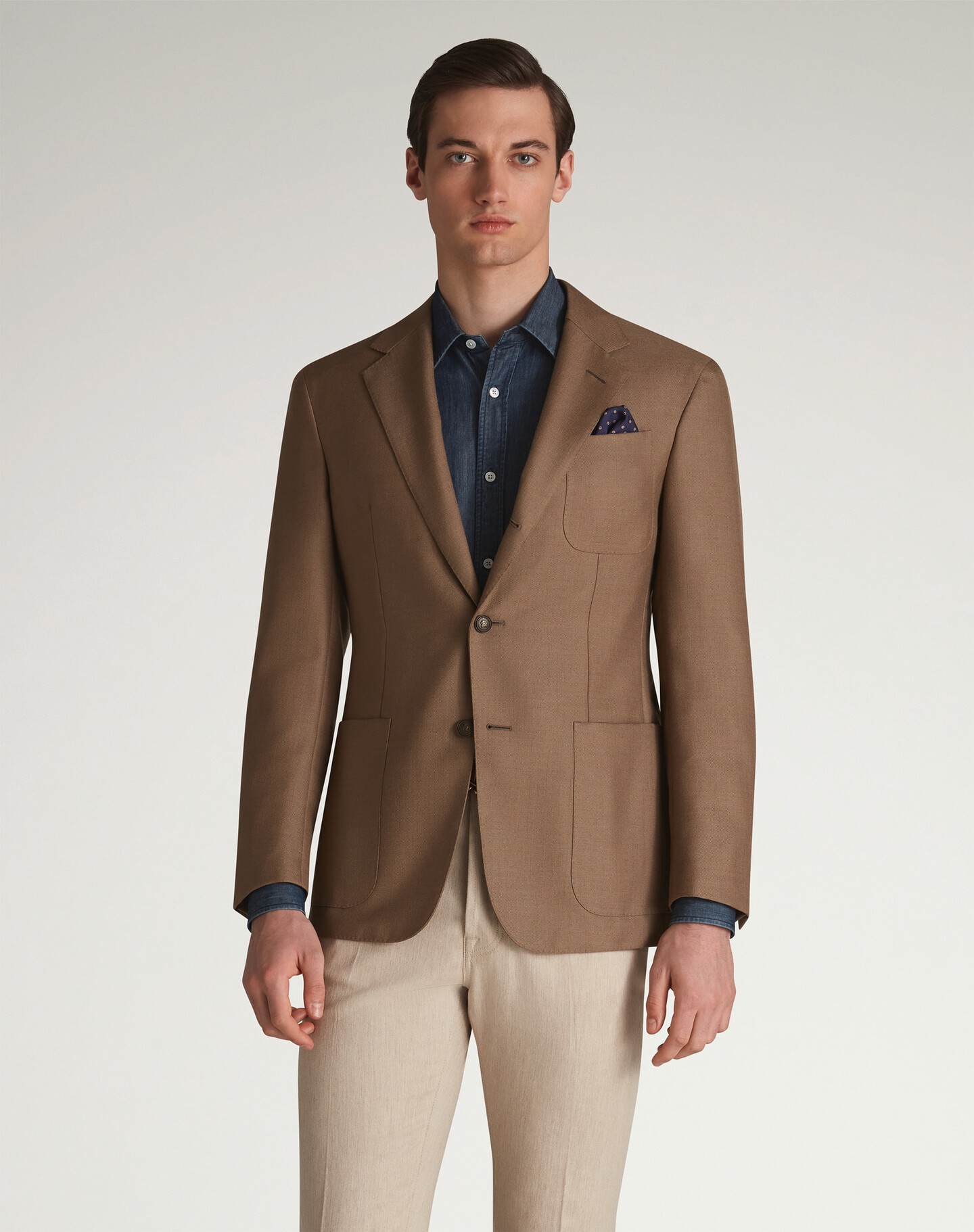 Dunhill Cashmere Mohair Silk Hopsack Cavendish Sports Coat For Men Dunhill Cashmere Mohair Silk Hopsack Cavendish Sports Coat For Men