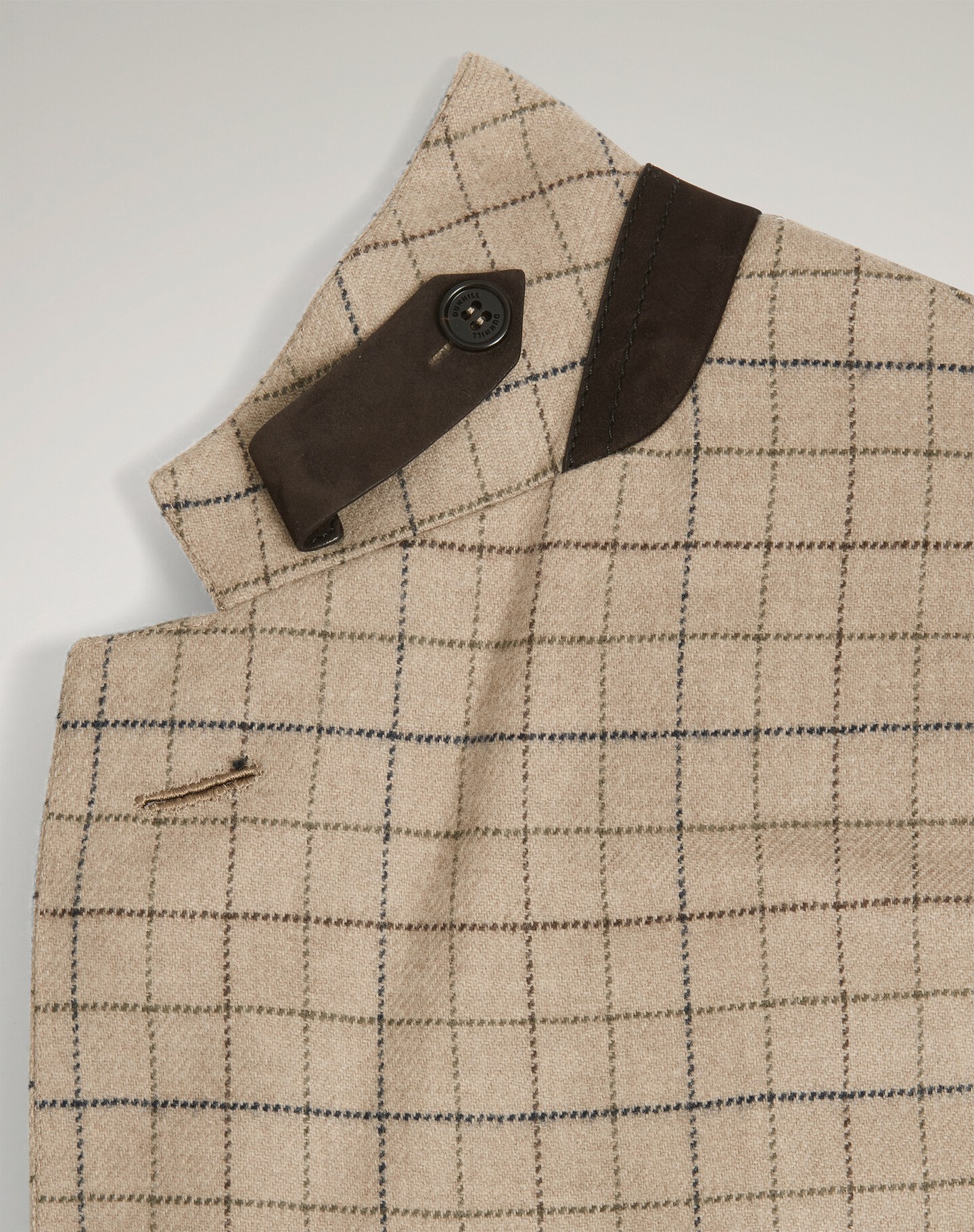 Dunhill Wool Cashmere Tattersall Check Bourdon Single Breasted Sports Dunhill Wool Cashmere Tattersall Check Bourdon Single Breasted Sports