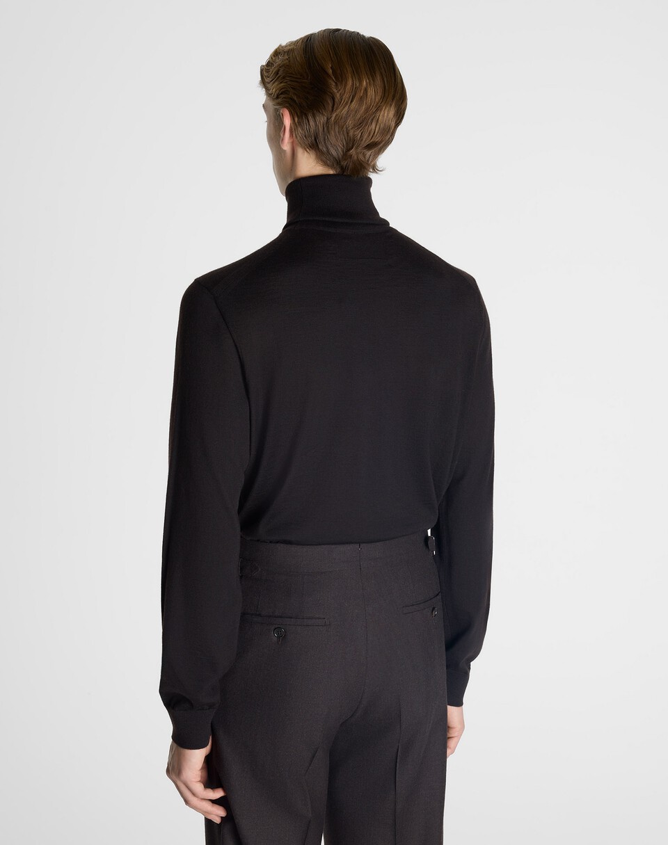 dunhill スーパーファイン カシミア ロールネック セーター  - View 5
