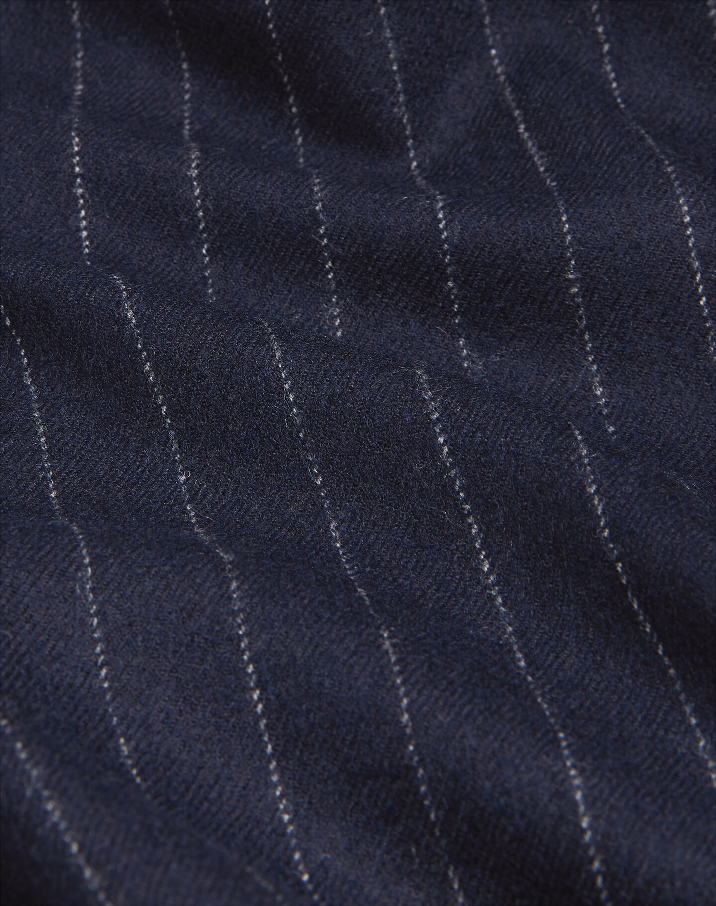 Merino Wool Chalkstripe Bourdon Single Breasted Jacket - 7