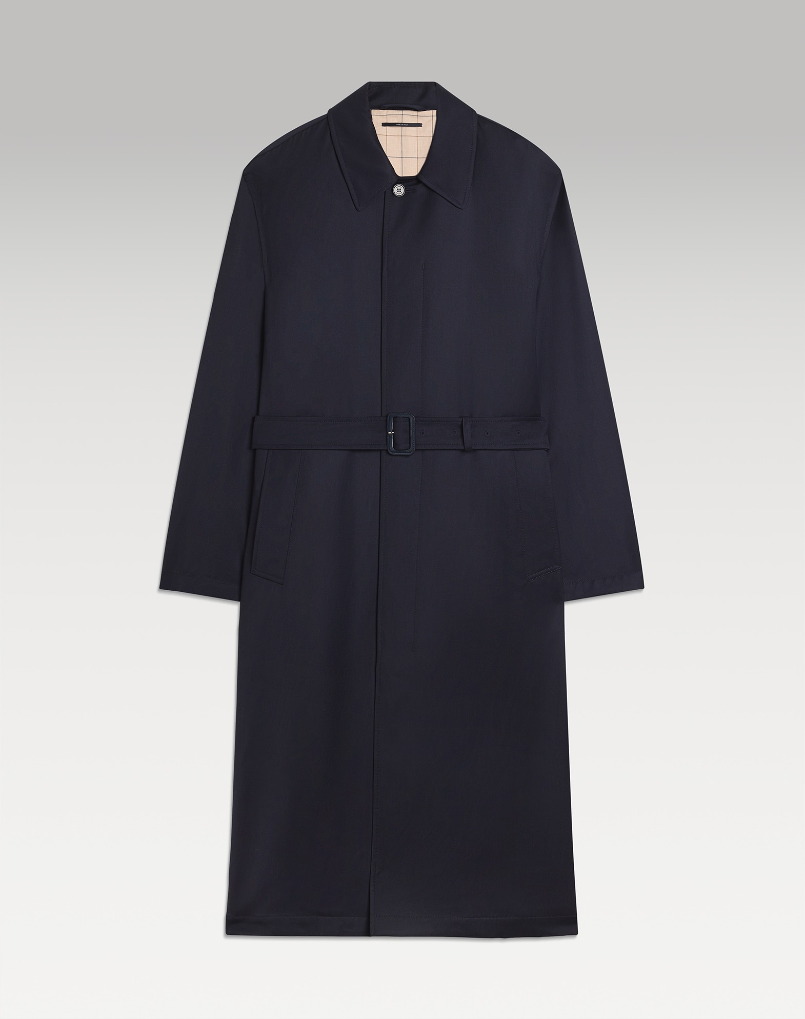 ダンヒル dunhill ブラック ロングコート ハイネック 中綿入り 楽天