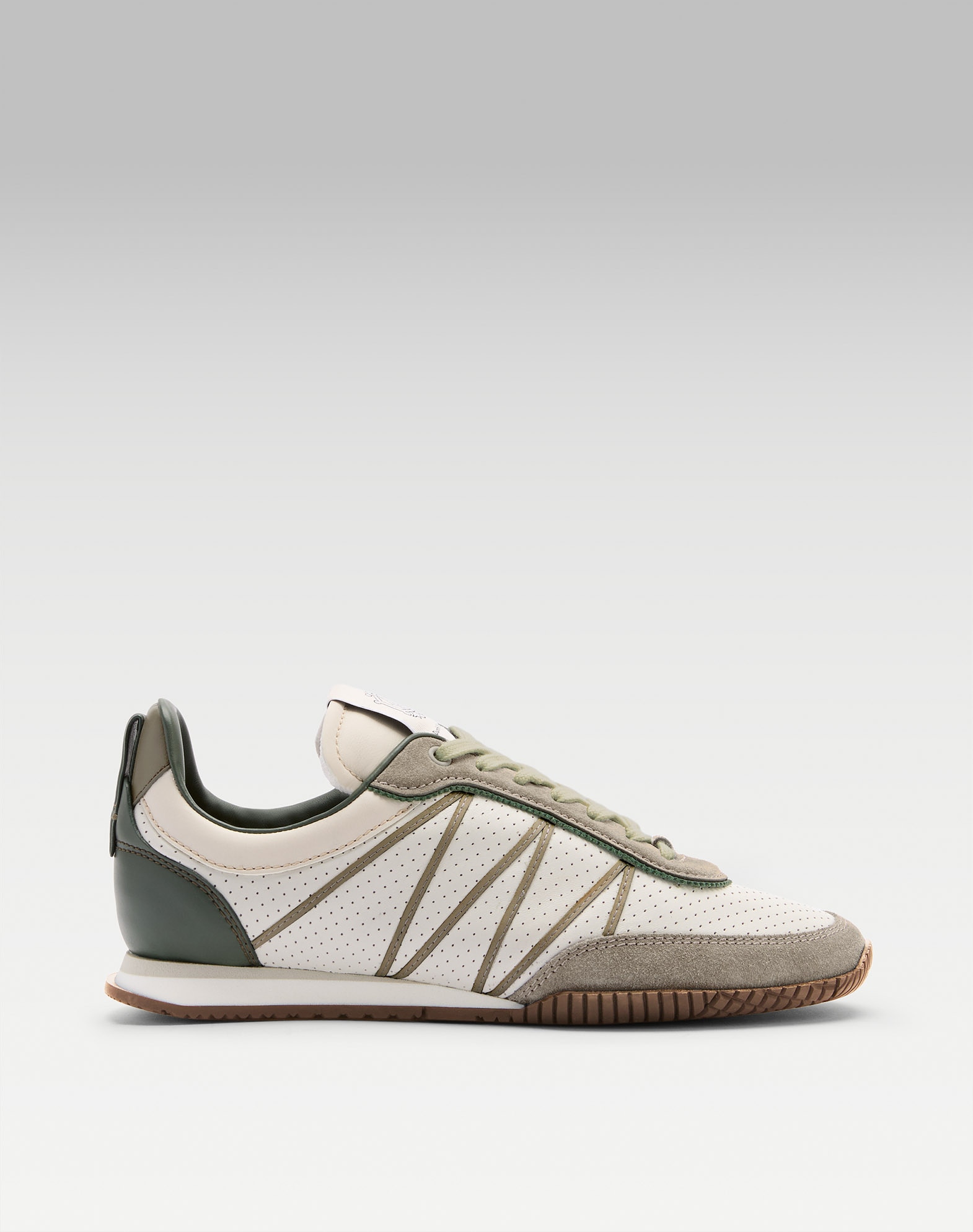DUNHILL 1893 Logo-Embossed Low-Top Sneakers Dunhill - Hallmark Embossed Leather Sneakers - White Dunhill main image 2