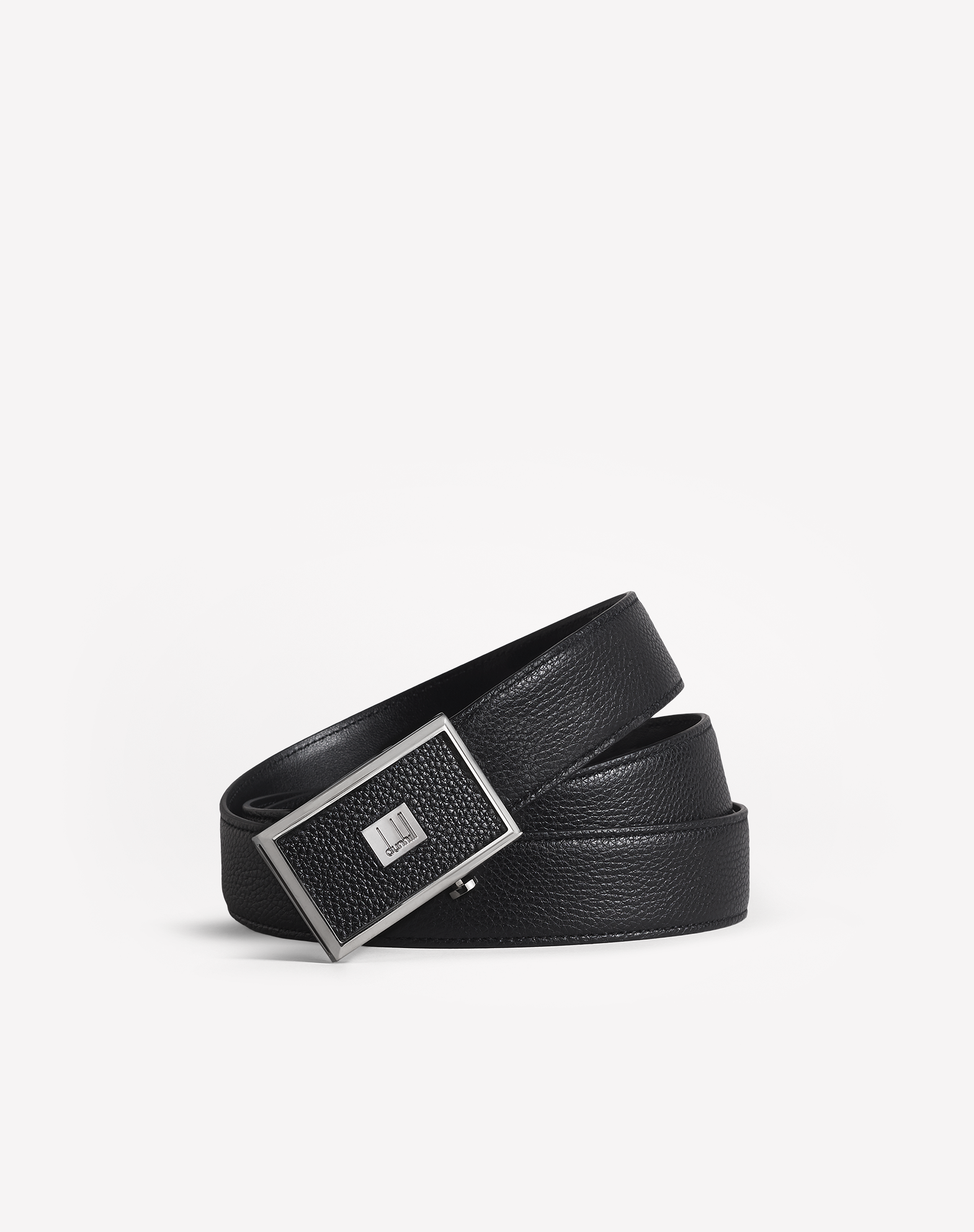 【未使用品】dunhill/オートマティックバックル ベルグレイヴレザーベルト黒 ダンヒル | オートマティック レガシーバックル ベルグレイヴレザー