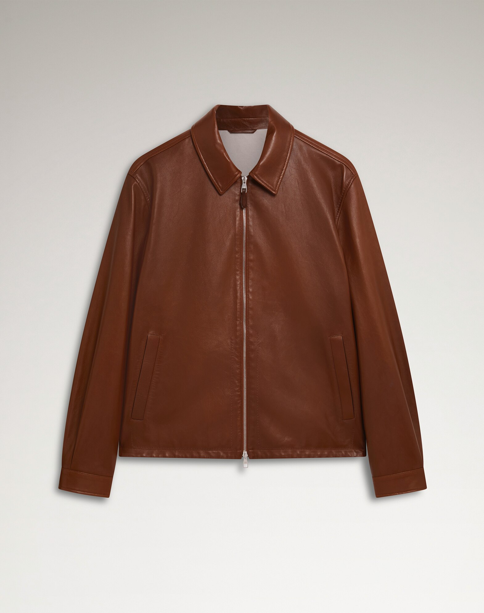 購入60万円ほぼ未使用dunhill レザー ジャケット 羊皮 黒 ダンヒル 革 中古・古着通販】dunhill (ダンヒル) レザージャケット ブラック