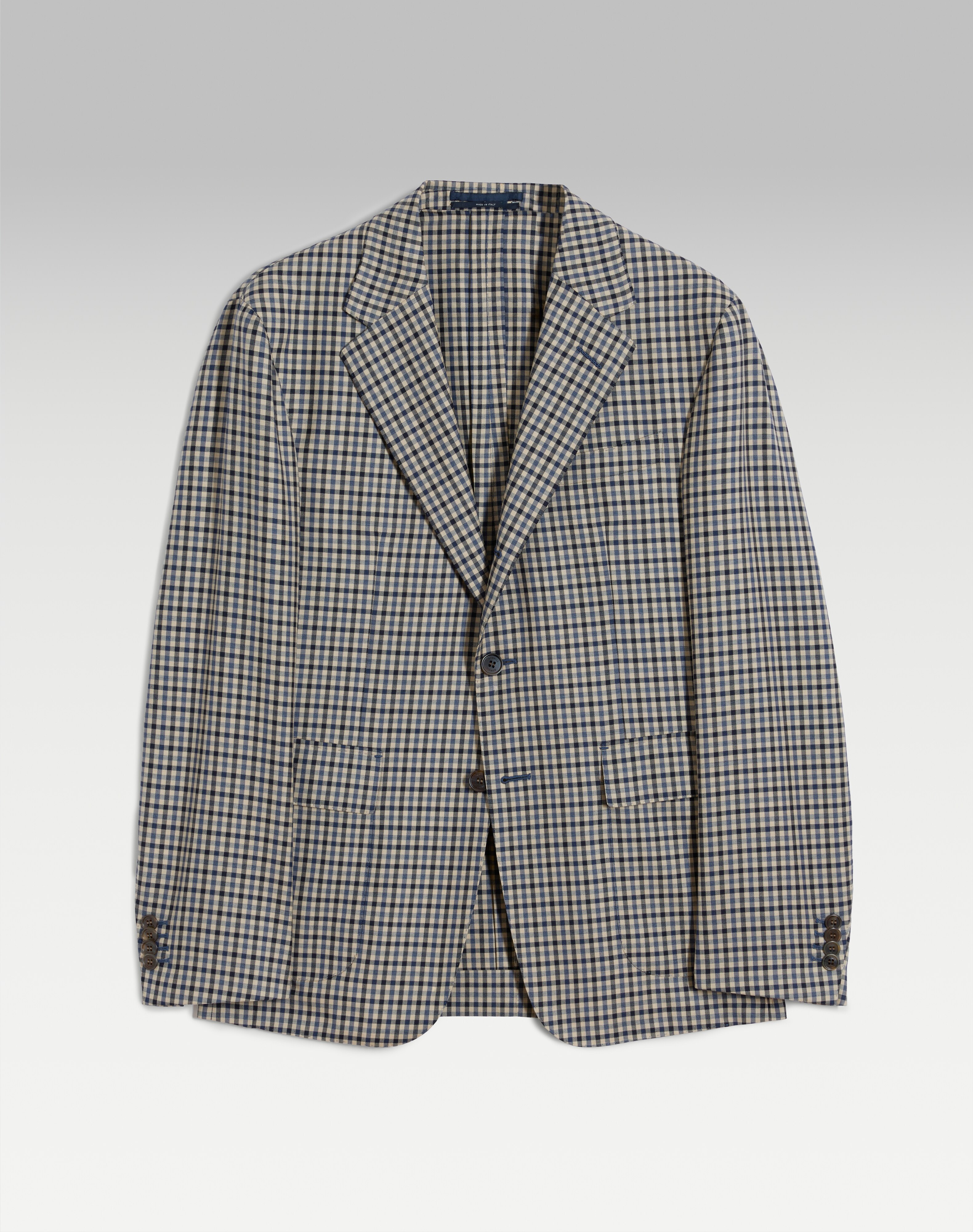 dunhill | Wool Super 120s Cashmere Gun Club Check Cavendish Single