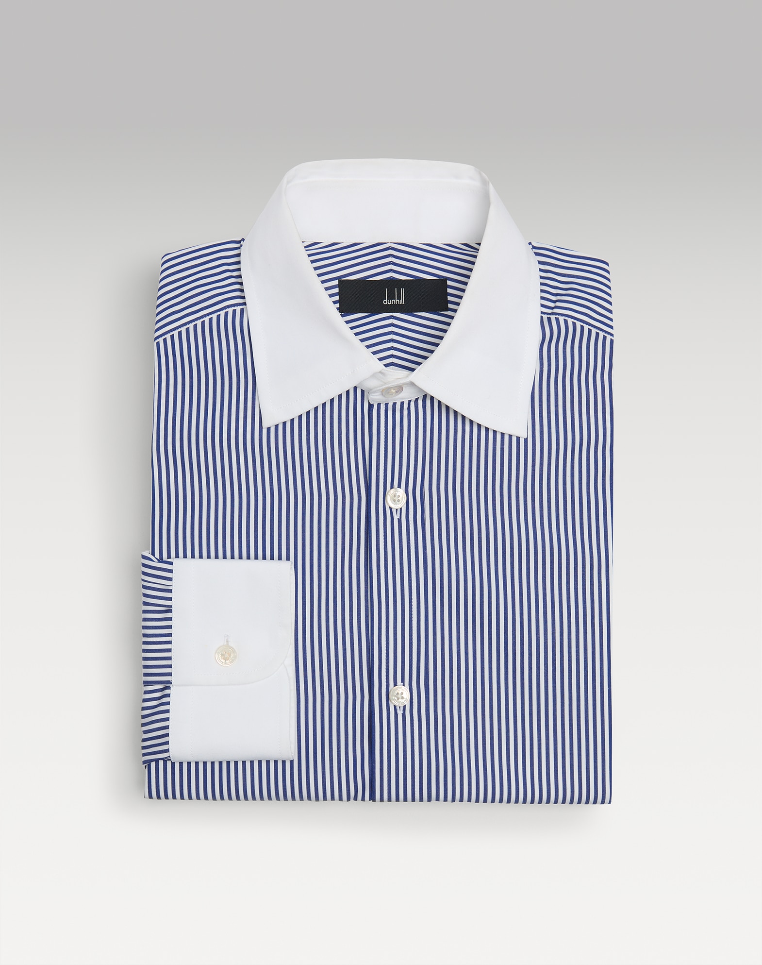ダンヒル | コットンベンガル ストライプ ロングスリーブ ハーフ