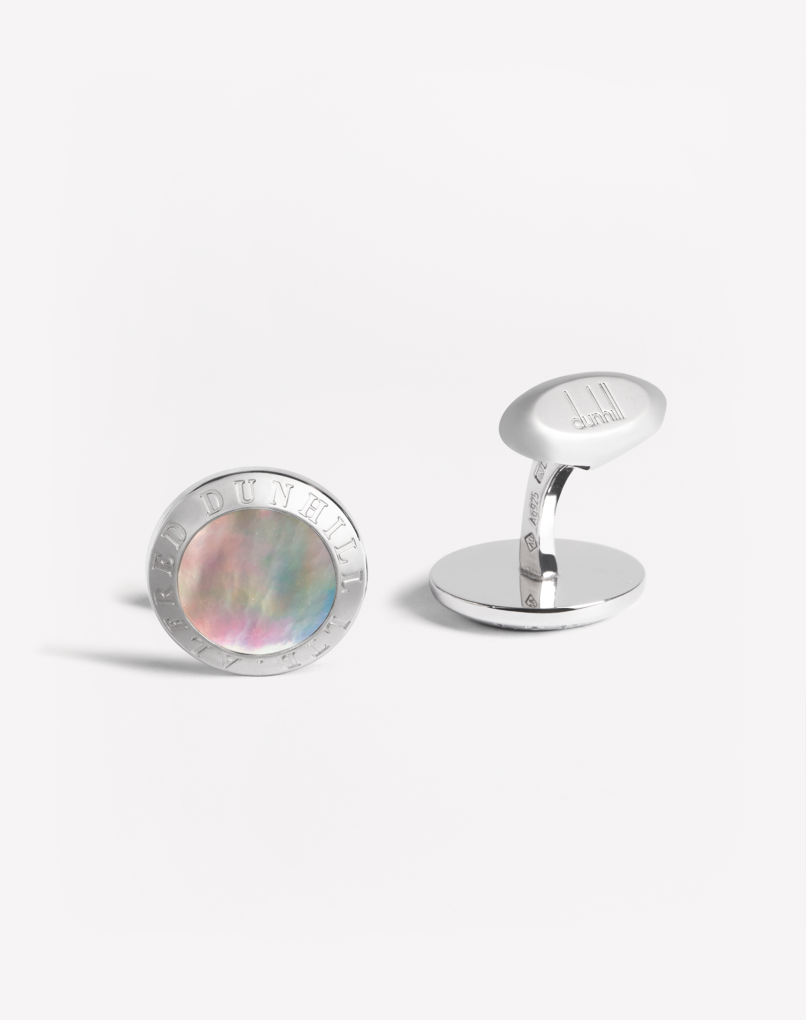 ダンヒル | Mother of Pearl AD Coin Cufflinks メンズ