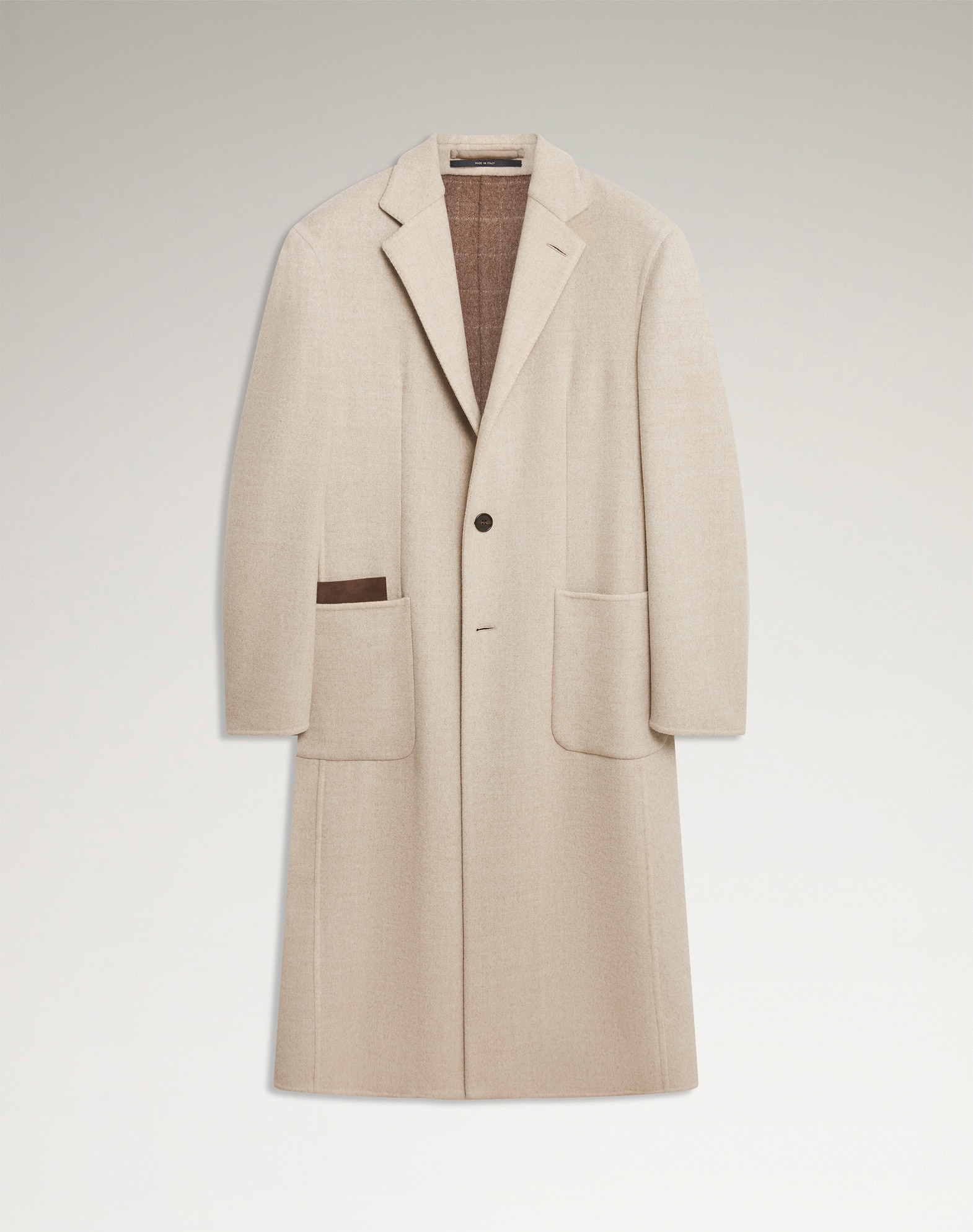 dunhill | Merino Wool Double Face Chesterfield Coat for men