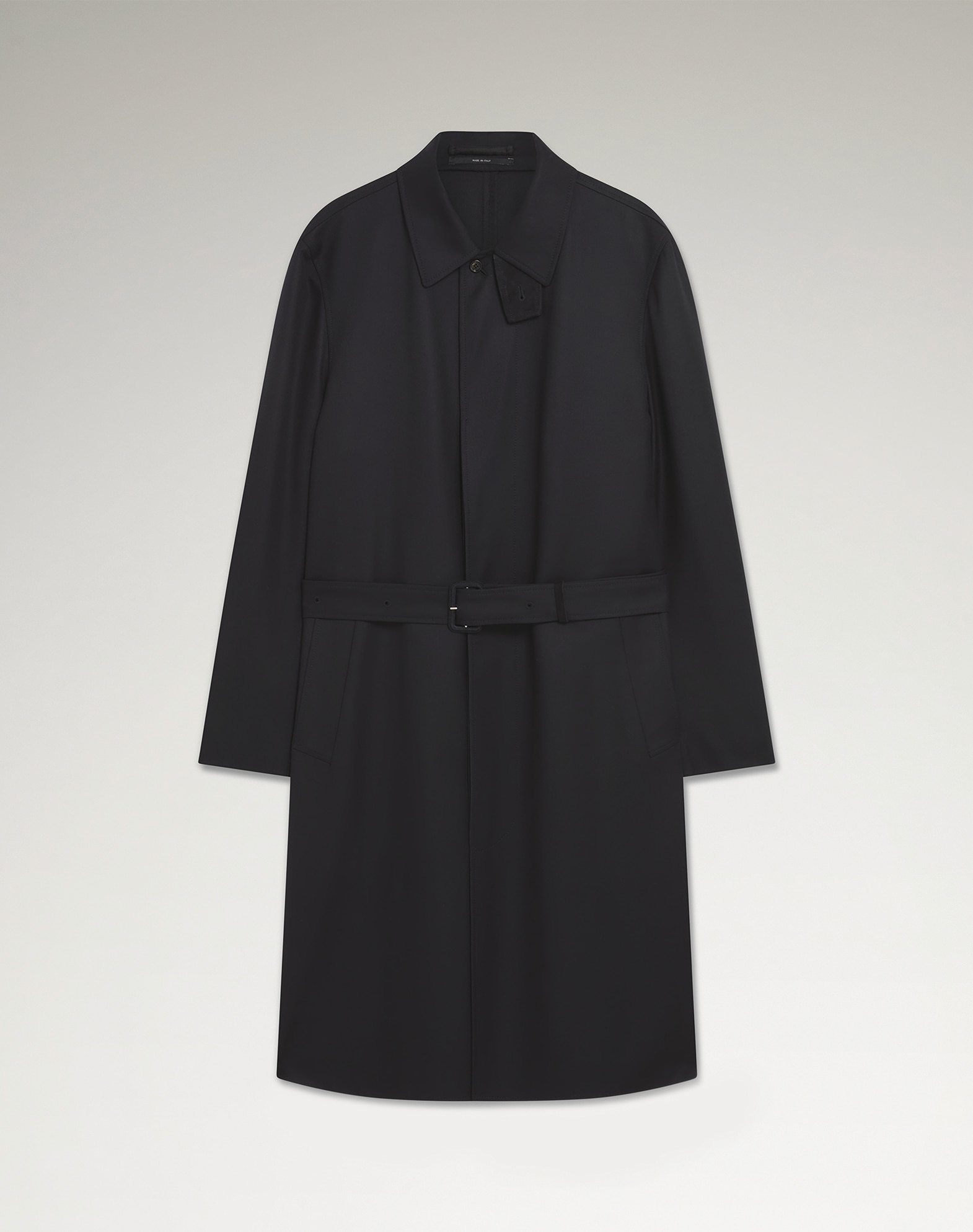 dunhill | Wool Super 180's Balmacaan Coat for men