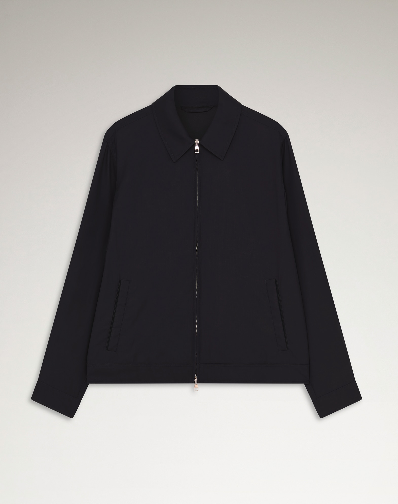 dunhill　ダンヒル　ブルゾン　ジャケット　サイズM　シルク100% ダンヒル | ウール シルク ポイントカラー ブルゾン メンズ