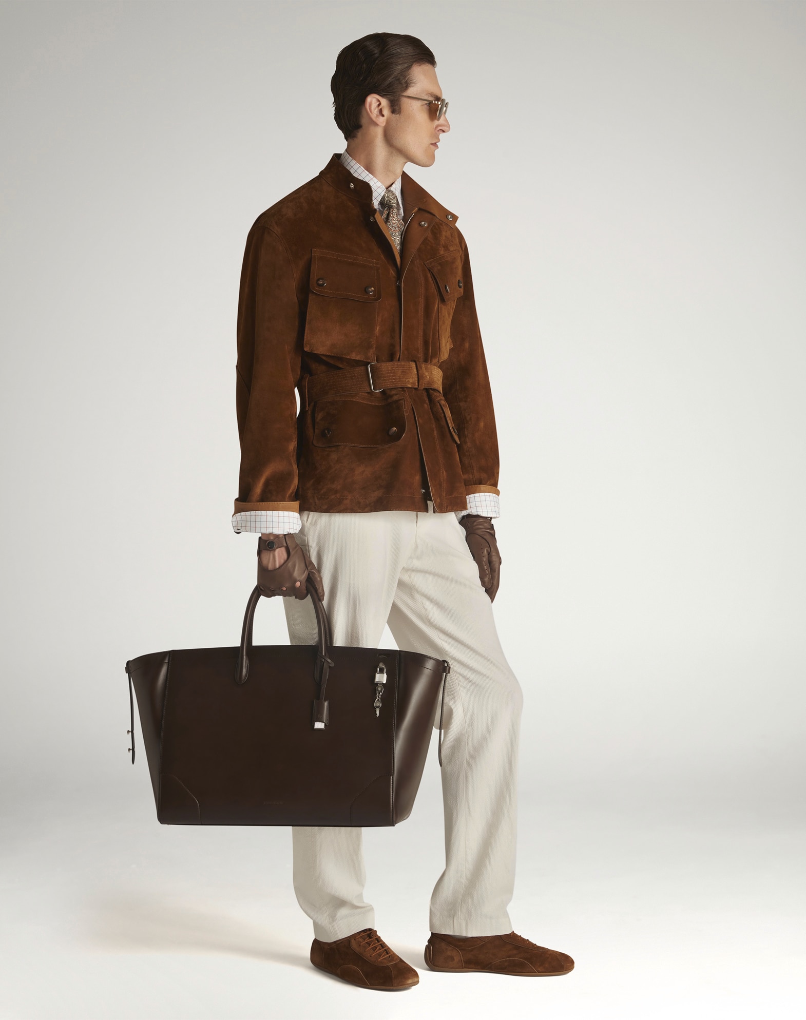dunhill | Suede Trail Jacket for men