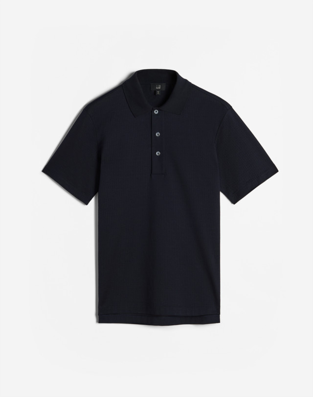 DUNHILL Polo à manches courtes texturé Rollagas POLOS Homme f