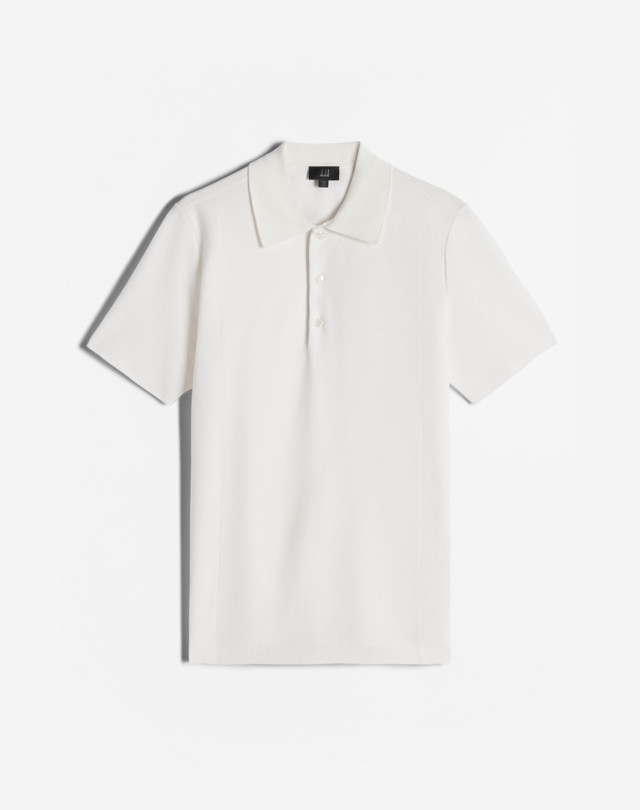 DUNHILL Engineered Panel Short Sleeve Polo POLOS Man f
